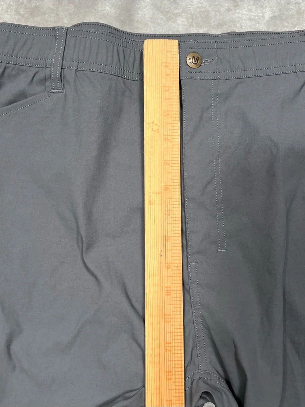 Marsh Wear Escape Pants Mens 40x32 Gray Nylon Stretch Fishing Outdoors